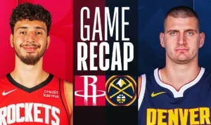 Houston Rockets vs Denver Nuggets, NBA