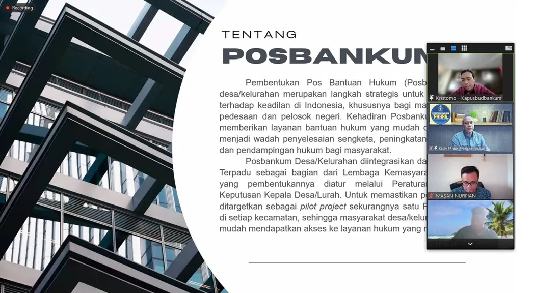 Menteri Hukum: Peran Posbankum dalam Penguatan Keadilan Sosial di Surabaya 1 Menteri Hukum: Peran Posbankum dalam Penguatan Keadilan Sosial di Surabaya