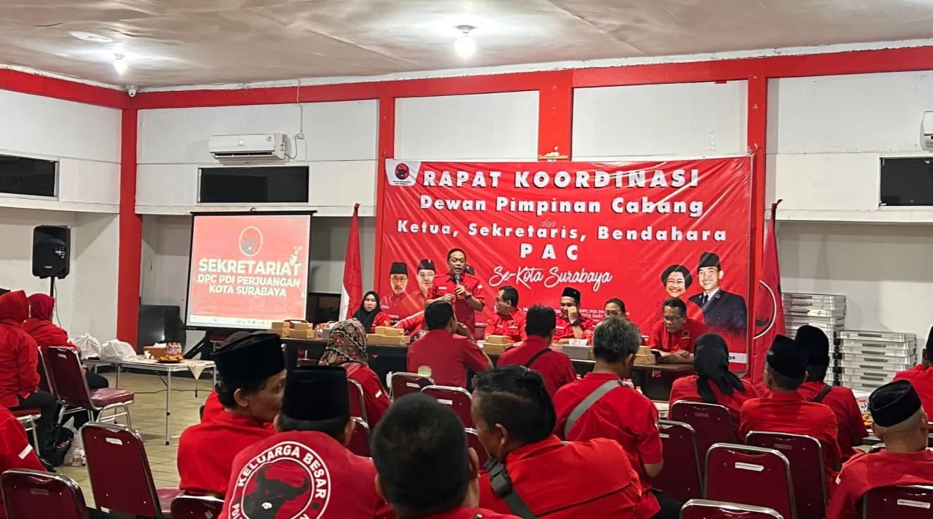 PDIP Surabaya Matangkan Konfercab 2025