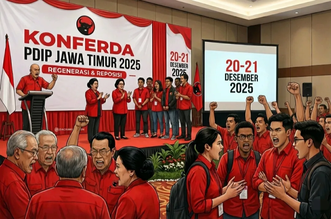 Pemilih Muda Naik, Elite Lama Diuji: PDIP Jatim Tata Ulang Mesin Politik