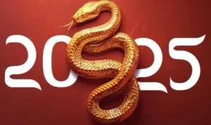 Ilustrasi Tahun Shio Ular 2025 imlek