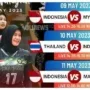 Kapan Jadwal Voli SEA Games 2025 Putra-Putri? Lawan Siapa Indonesia Bermain?