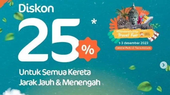 Yes deals KAI tawarkan diskon 25% untuk liburan akhir tahun 2025! Tiket luxury jadi super murah