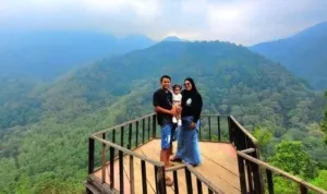 Panorama Petung Sewu temapat wisata hits di Pacet Mojokerto
