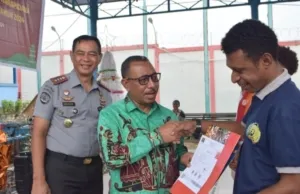 8 Napi Lapas Narkotika Muara Sabak Terima Remisi Natal 2025