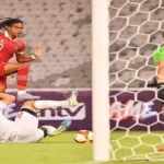 Ronaldo Kwateh saat laga ujicoba melawan Lebanon2526262