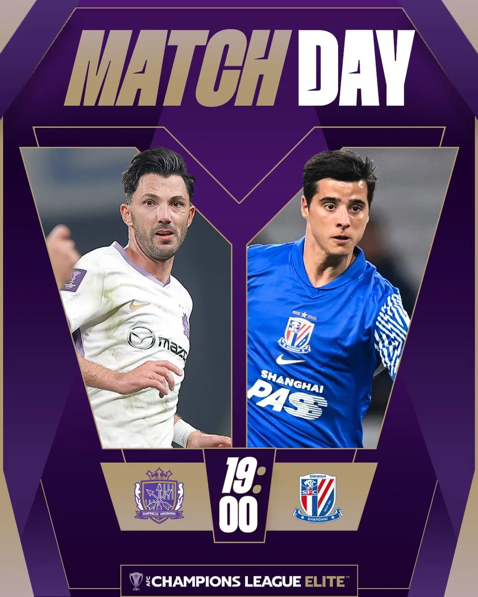 Sanfrecce vs Shanghai Shenhua