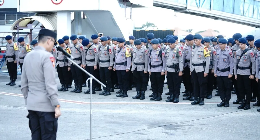 Mabes Polri Berangkatkan 219 Personel dan Bantuan Logistik untuk Mitigasi Bencana Alam di Sumatera Utara