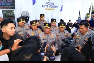 Wakapolri Tinjau Posko Antemortem DVI di Sumatera Barat, Pastikan Proses Identifikasi Korban Berjalan Optimal