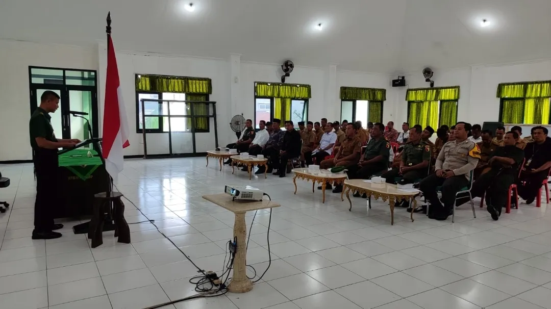 Perkuat Sinergitas, Kodim Tulungagung Gelar Komsos dengan Aparat Pemerintah
