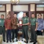 Pertemuan Pangdam V Brawijaya dan Kapusziad Bahas Penguatan Pembinaan Zeni