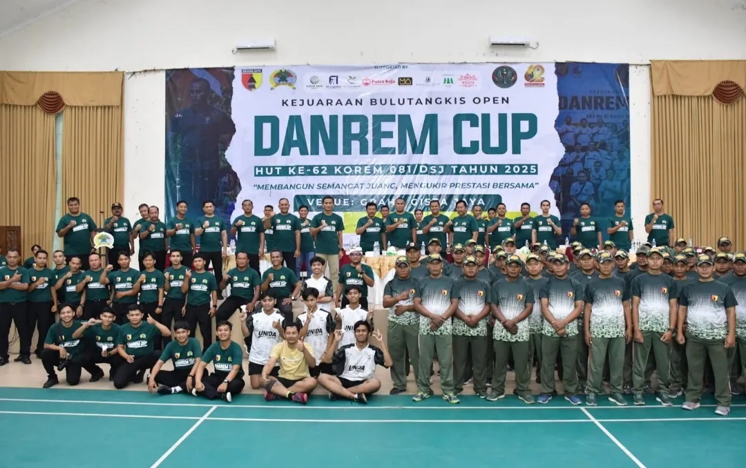Ratusan Atlet Bulu Tangkis Jatim–Jateng Meriahkan Danrem Cup di Ponorogo 1 Ratusan Atlet Bulu Tangkis Jatim–Jateng Meriahkan Danrem Cup di Ponorogo