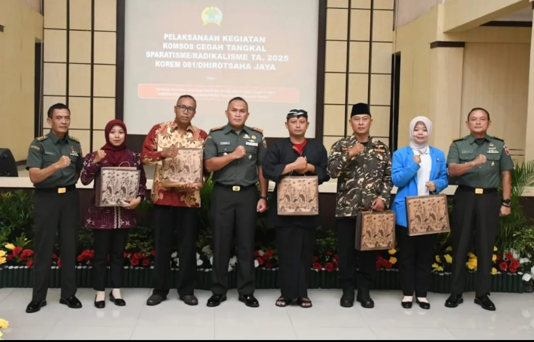 Tangkal Radikalisme dan Separatisme, Danrem Untoro Singgung Pentingnya Penguatan Ideologi