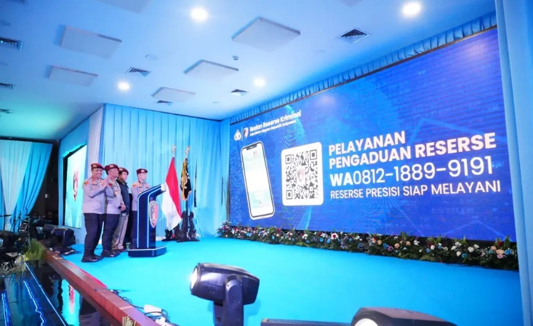 Wakapolri Luncurkan Program Pelayanan Pengaduan Reserse
