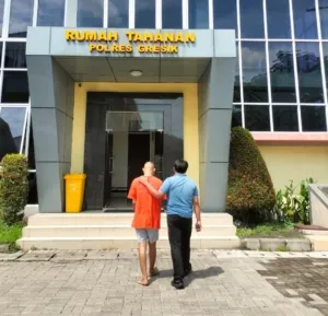 Satresnarkoba Polres Gresik Ringkus Pemuda Pengedar Sabu di Wringinanom, Sita 9,1 Gram