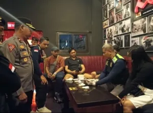 Polres Kediri Razia Tempat Hiburan Malam Jelang Nataru