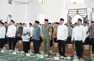 Kasdam V/Brawijaya Hadiri Penyerahan Sertifikat Tanah Wakaf dan Tempat Ibadah Nasional