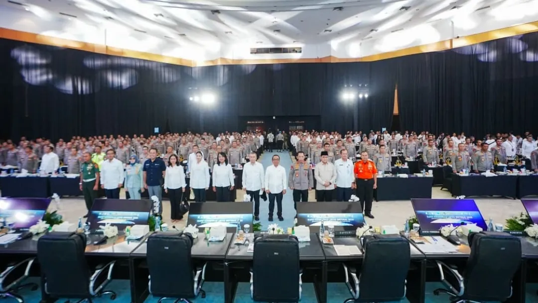 Kapolri Hadiri Rakor Lintas Sektoral, Sinergisitas Stakeholder Kunci Pelayanan Nataru