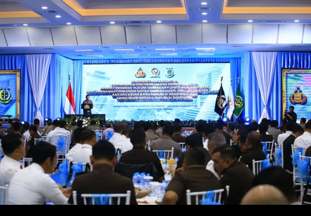 Teken PKS dan MoU, Kapolri Tegaskan Sinergi Polri–Kejaksaan Terapkan KUHP–KUHAP Baru