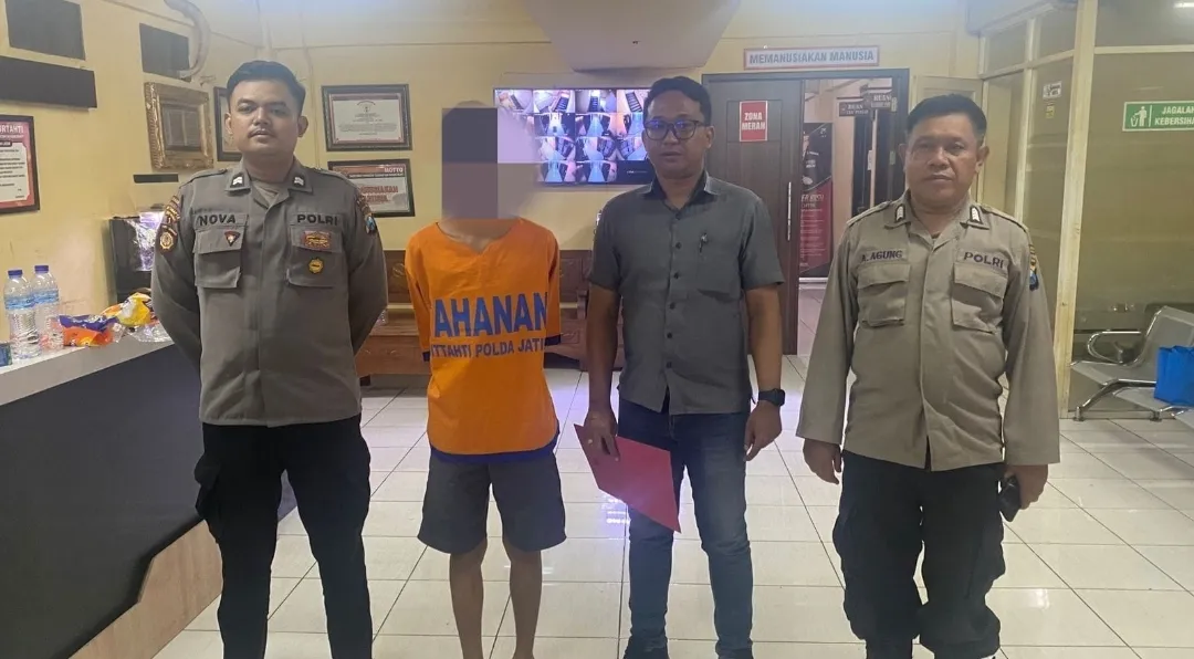Polres Pelabuhan Tanjung Perak Tangkap Penjual Motor Hasil Begal Gangster di Bulak Surabaya.