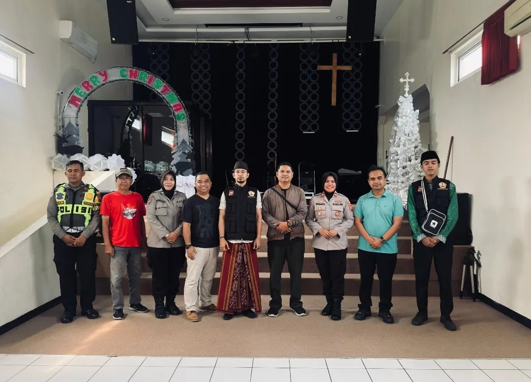 Polres Pasuruan Gelar Sambang Gereja Jelang Natal 2025, Perkuat Toleransi dan Kamtibmas