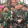 Danrem 081/DSJ Iringi Peleton Yudha Wastu Pramuka Jombang-Trowulan