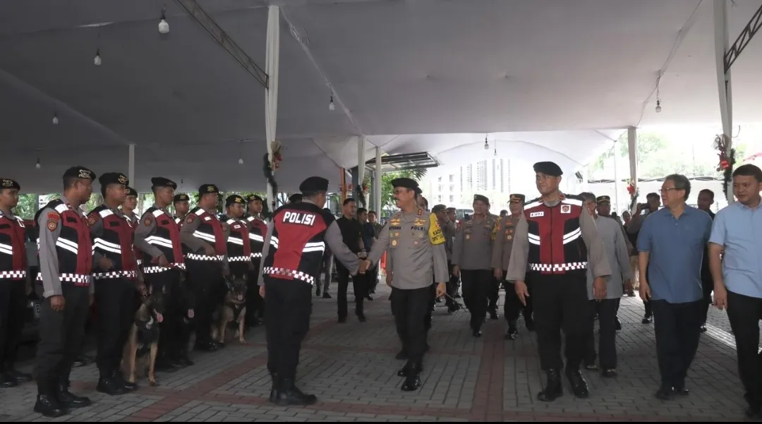 Pastikan Keamanan Nataru, Kakorsabhara Cek Kesiapan Personel di Gereja dan Objek Vital Jakarta