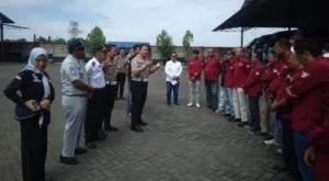 Jelang Nataru Ditlantas Polda Jatim Gelar Ramcheck di PO Bus