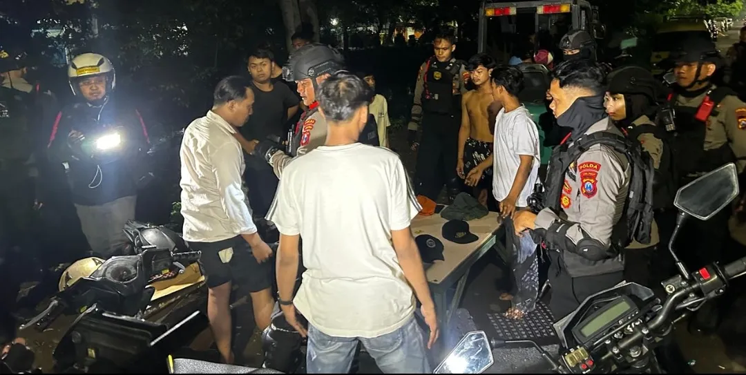 Operasi Lilin Semeru Polda Jatim Intensifkan Patroli Malam Jelang Nataru
