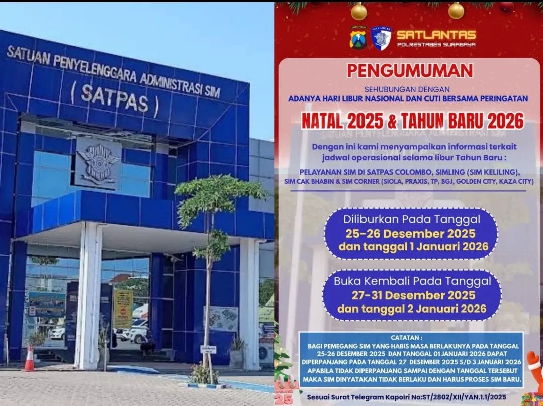 Jangan Kuwatir Bro” Jajaran Pelayanan Publik Satpas Colombo, SIM Mati di Tanggal Libur Nasional dan Cuti Bersama Bisa Proses