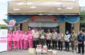 Kapolres Pasuruan Kunjungi Pos Pam : Tingkatkan Keamanan dan Pelayanan Humanis Hadapi Libur Nataru