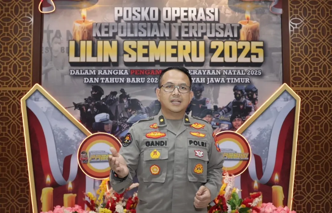 Polda Jatim Sampaikan Update Arus Lalu Lintas Hari Ketujuh Operasi Lilin Semeru 2025
