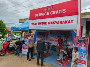 Ringankan Beban Warga, Polri Hadirkan Layanan Servis Kendaraan Gratis di Padang Pariaman