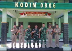 Dandim 0806/Trenggalek Terima Silaturahmi Taruna Akmil