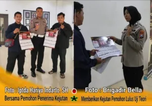 Kejutan Manis di Satpas Colombo, Pemohon SIM Dapat Hadiah Kalender 2026