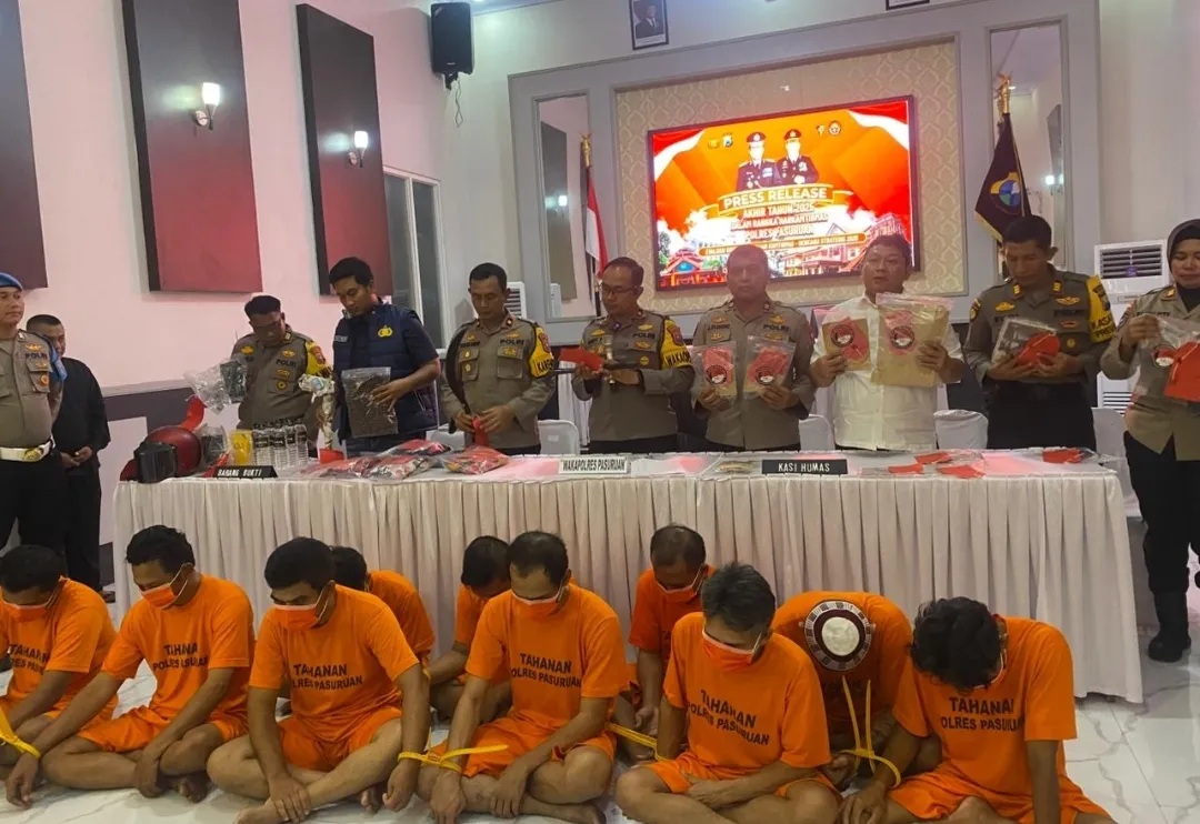 Polres Pasuruan Rilis Capaian Kinerja Tahun 2025, Data Kecelakaan Lalu Lintas Naik