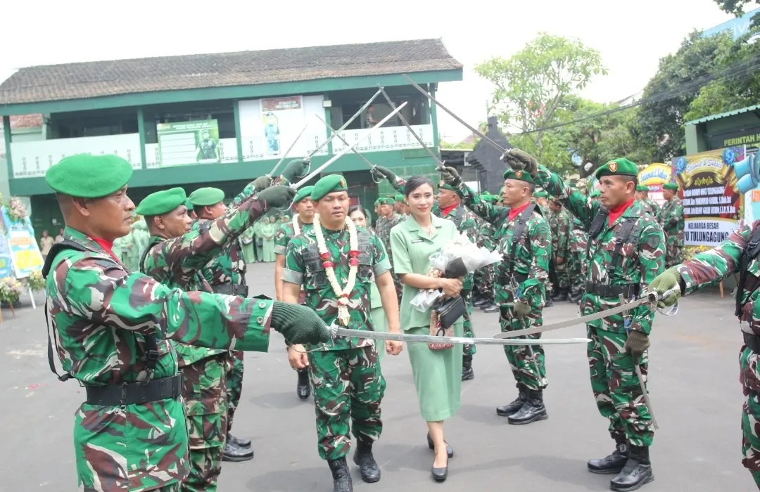 Penuh Haru dan Kebanggaan, Tradisi Penyambutan dan Pelepasan Dandim Tulungagung