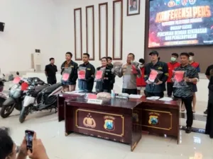 Polrestabes Surabaya Ungkap Kasus Pencurian Disertai Kekerasan di Jambangan