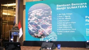 Setengah Jaringan PDAM Rusak, PERPAMSI Bergerak Cepat Bantu Korban Banjir Sumatera