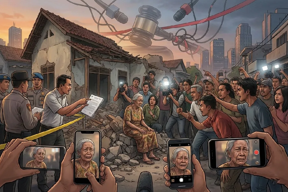 Ketika Hukum, Empati, dan Politik Bertabrakan dalam Kasus Nenek Elina