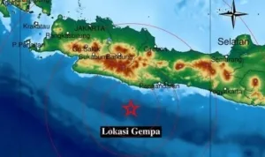 gempa terkini M 49 mengguncang Pangandaran 17042023