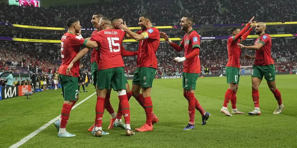 Gol Spektakuler El Kaabbi Bawa Maroko ke Babak 16 Besar Piala Afrika