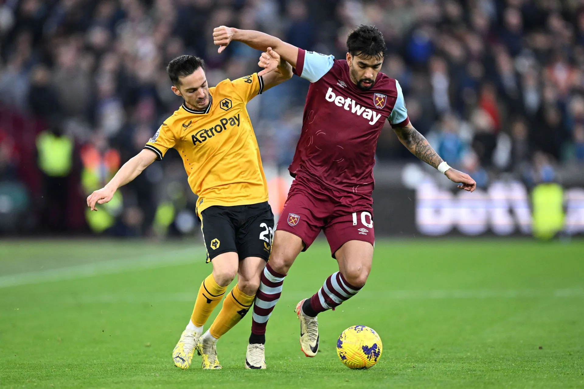 Wolves atas West Ham di Molineux