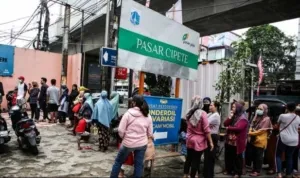 Antrean Pangan Subsidi, KJP Pasar Jaya 2026