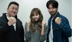 Lisa BLACKPINK ,Ma Dong-seok