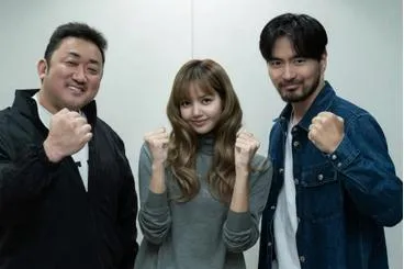 Lisa BLACKPINK ,Ma Dong-seok