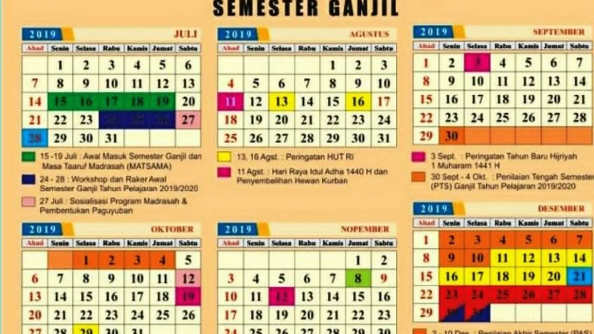 Kalender Pendidikan 2026