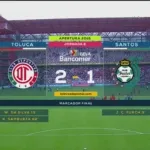 Toluca , Santos, Liga MX Clausura 2026