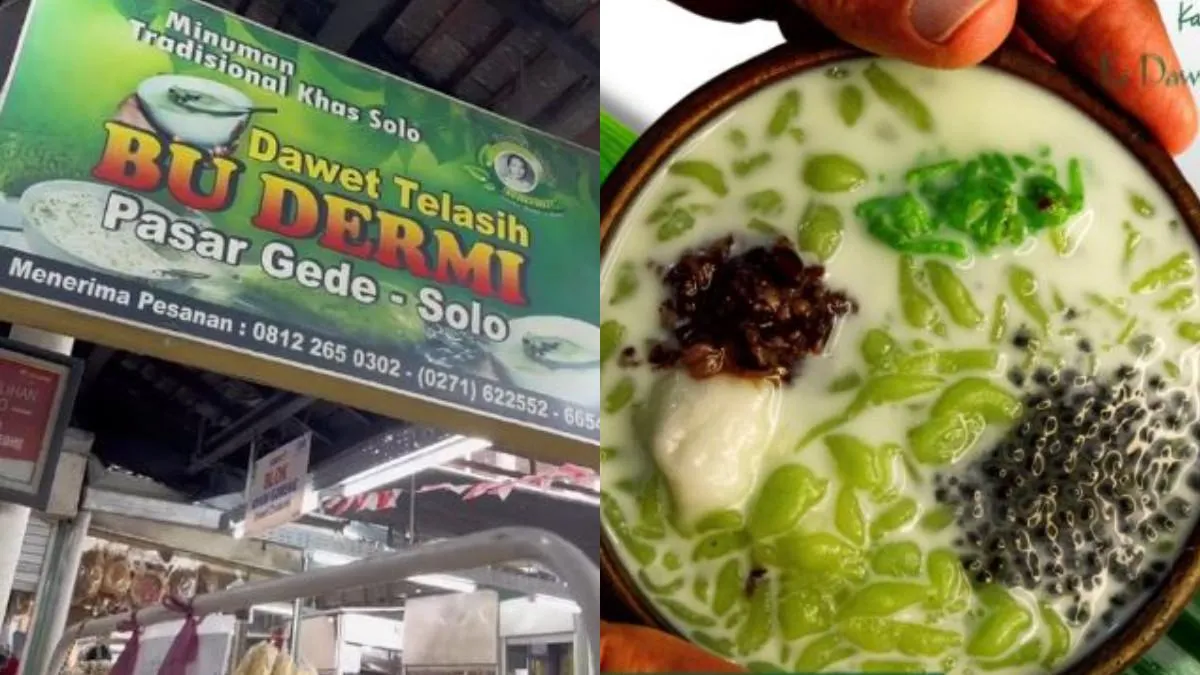 Liburan ke Solo? Cicipi Es Dawet Telasih Bu Dermi, Favorit Jokowi di Pasar Gede