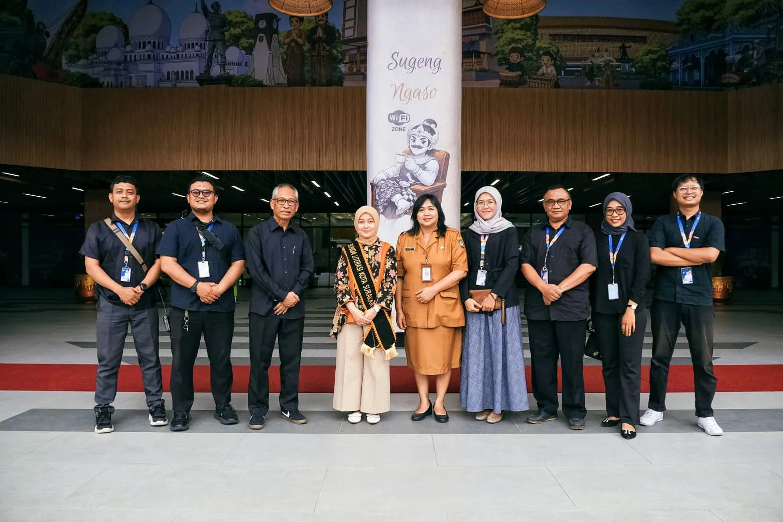 Bunda Literasi Kota Surakarta Apresiasi Kehadiran Pojok Baca di Neo Solo Grand Mall